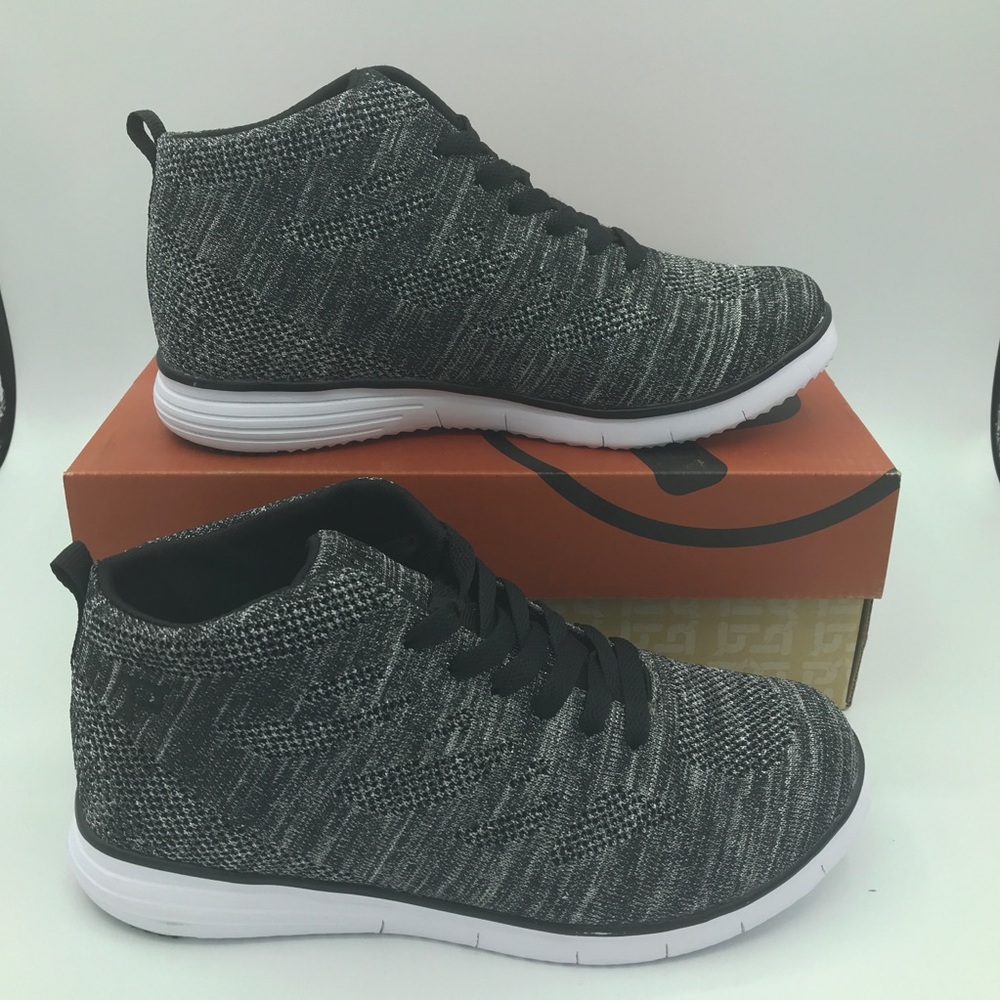 Propet Travelfit Hi Sneaker Silver Metallic